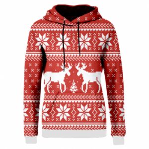 Bluzy z kapturem fullprint