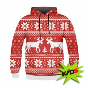 Bluzy dziecięce z kapturem fullprint