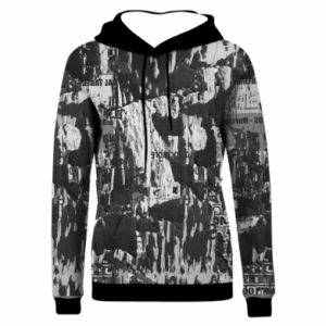 Bluzy z kapturem fullprint