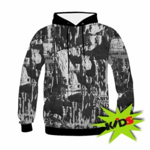 Bluzy dziecięce z kapturem fullprint