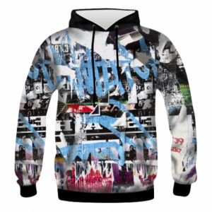Bluza z kapturem fullprint