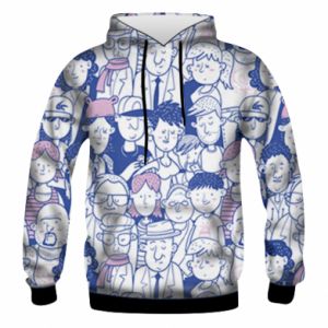 Bluza z kapturem fullprint - PrintSalon.pl