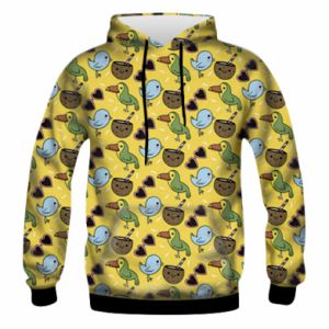 Bluza z kapturem fullprint