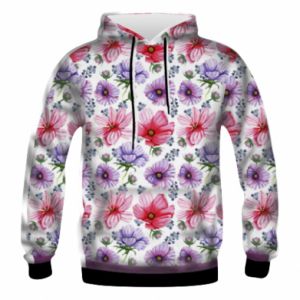 Bluza z kapturem fullprint