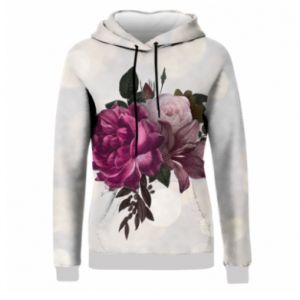 Bluzy z kapturem fullprint