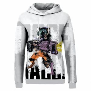 Bluzy z kapturem fullprint
