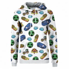 Bluzy z kapturem fullprint