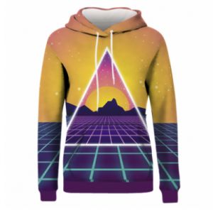 Bluzy z kapturem fullprint