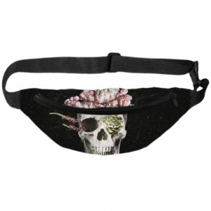 Nerka Fullprint Skull and flowers