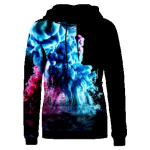 Bluzy z kapturem fullprint
