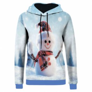 Bluzy z kapturem fullprint