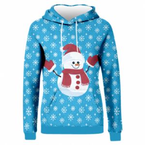 Bluzy z kapturem fullprint