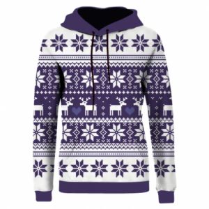 Bluzy z kapturem fullprint