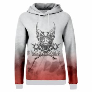 Bluzy z kapturem fullprint
