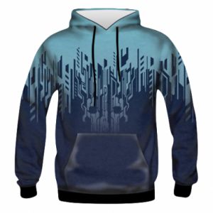 Bluza z kapturem fullprint