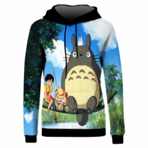 Bluzy z kapturem fullprint