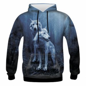 Bluza z kapturem fullprint