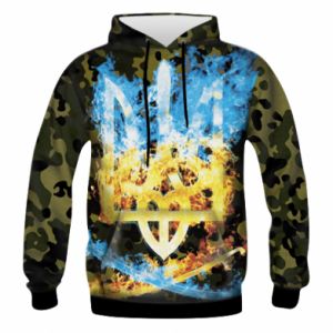 Bluza z kapturem fullprint