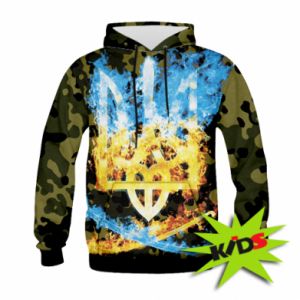 Bluzy dziecięce z kapturem fullprint