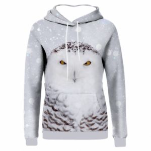 Bluzy z kapturem fullprint