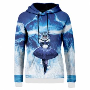 Bluzy z kapturem fullprint
