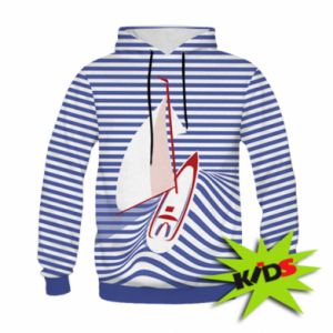 Bluzy dziecięce z kapturem fullprint