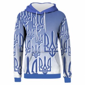 Damska bluza z kapturem Fullprint Wzór herbu