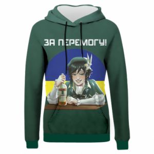 Damska bluza z kapturem Fullprint Dla zwycięstwa!