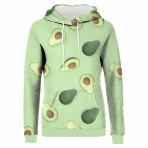 Bluzy z kapturem fullprint