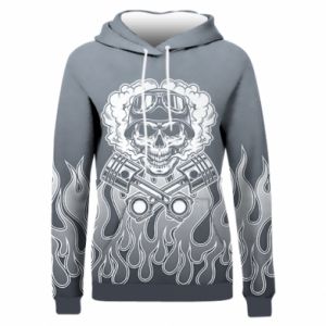 Bluzy z kapturem fullprint
