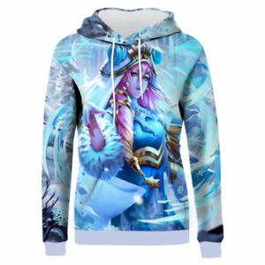 Bluzy z kapturem fullprint
