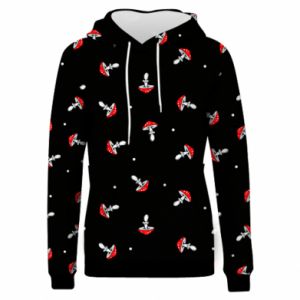 Bluzy z kapturem fullprint