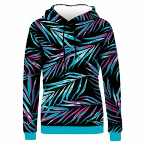 Bluzy z kapturem fullprint