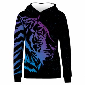 Bluzy z kapturem fullprint