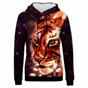 Bluzy z kapturem fullprint