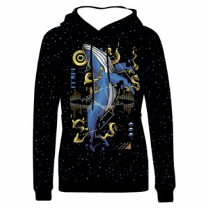 Bluzy z kapturem fullprint
