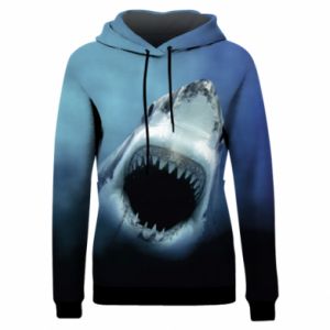 Bluzy z kapturem fullprint
