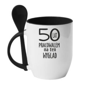 Kubki z ceramicznymi łyżkami