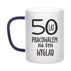 Kubki szronione dwukolorowe