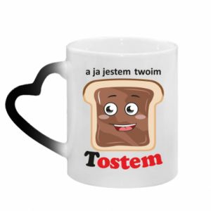 Kubki magiczne z uchwytem w kształcie serca