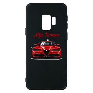 Etui na Samsung S9 Alfa Romeo czerwony