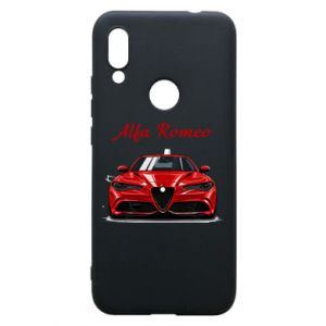 Etui na Xiaomi Redmi 7 Alfa Romeo czerwony