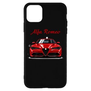 Etui na iPhone 11 Pro Alfa Romeo czerwony
