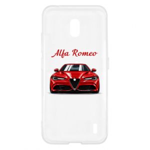 Etui na Nokia 2.2 Alfa Romeo czerwony - PrintSalon Etui na Nokia 2.2 Alfa Romeo czerwony