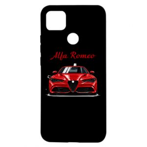Etui na Xiaomi Redmi 9c Alfa Romeo czerwony
