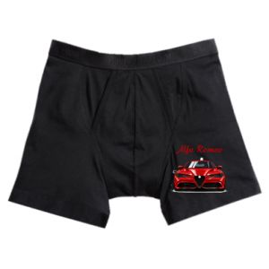 Bokserki męskie Alfa Romeo czerwony