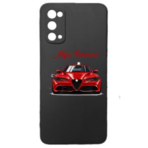 Etui na Samsung S20 Alfa Romeo czerwony - PrintSalon Etui na Samsung S20 Alfa Romeo czerwony