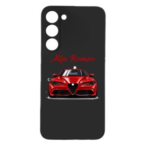 Etui na Samsung S24 Plus Alfa Romeo czerwony - PrintSalon Etui na Samsung S24 Plus Alfa Romeo czerwony