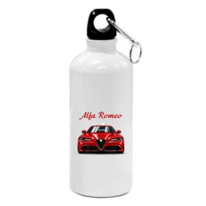 Bidon turystyczny Alfa Romeo czerwony