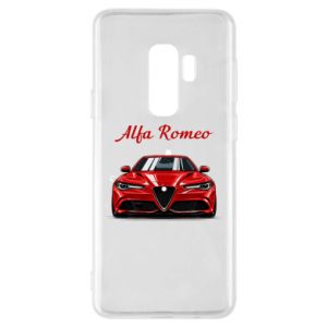 Etui na Samsung S9+ Alfa Romeo czerwony